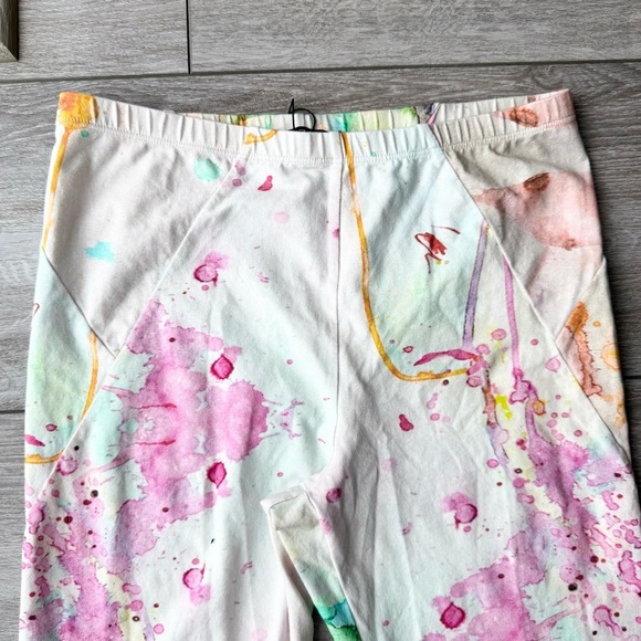 NWT Grizas Abstra Splattered Pattern Leggings - Picture 2 of 12